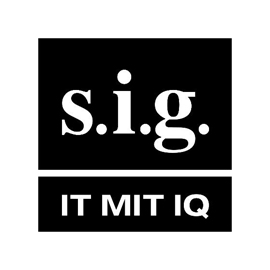 Logo Firma s.i.g. mbH - IT mit IQ system informations GmbH in Neu-Ulm