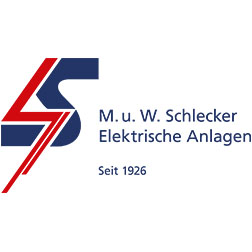 M. u. W. Schlecker Elektrische Anlagen GmbH  Logo